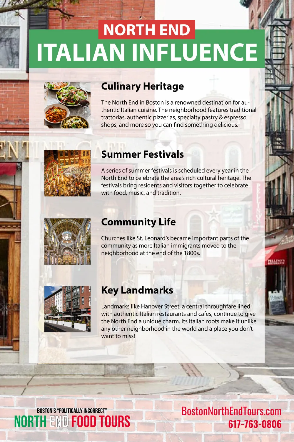 north end italian influence