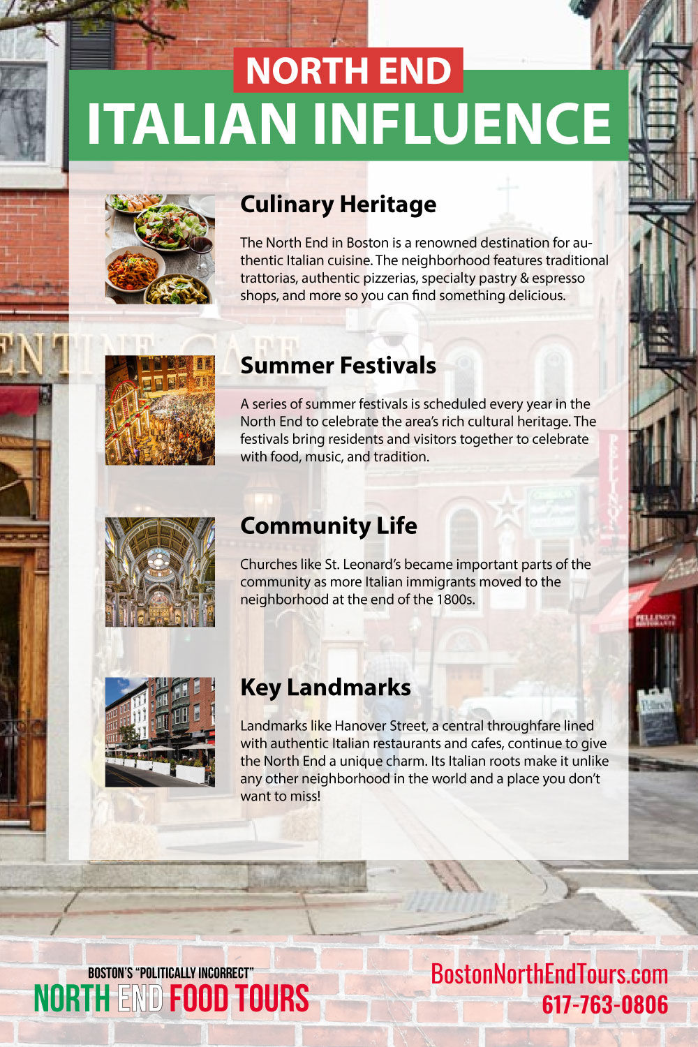 north end italian influence